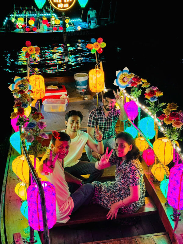 Coconut Village Basket Boat Ride & Hoi An Evening Tour With Dinner and Lantern Boat - Dinner, then a lantern boat experience