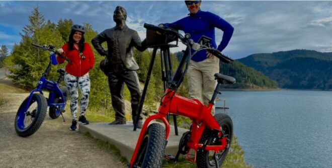 Coeur D'Alene: E-Bike Rental - Instructor