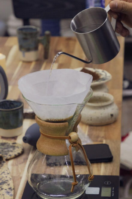 Coffee + Ceramics Workshop - Completion Process