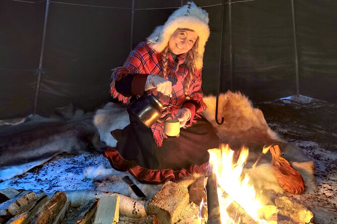 COFFEE TIME in OUR LÁVVU - COFFEE the Sami Way - Traditional Sami Coffee Brewing Techniques
