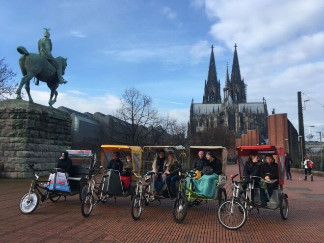 Cologne: Private Rickshaw Tour - Refreshments and Ending Options