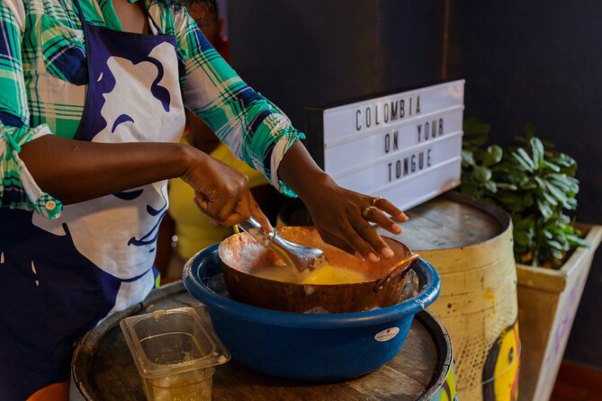 Colombian Fruits and Paila Ice Cream Tasting - Paila Ice Cream Making Process