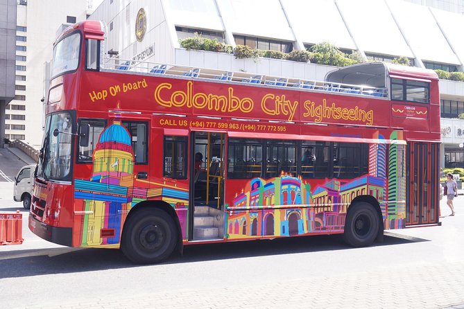 Colombo City Tour by Open-Deck Bus - Inclusions and Exclusions