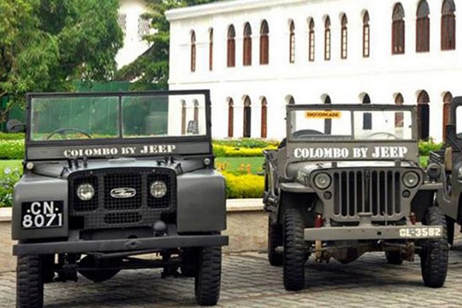 Colombo City Tour by War Jeep - Contact and Booking Information
