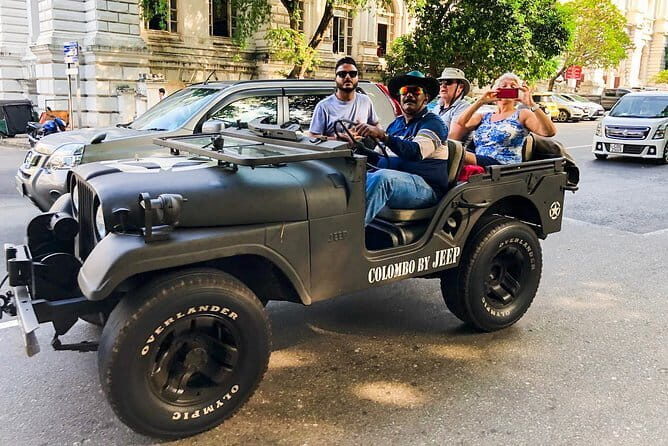 Colombo City Tour by War Jeep from Colombo Seaport - Exploring the Colombo City Tour by War Jeep  