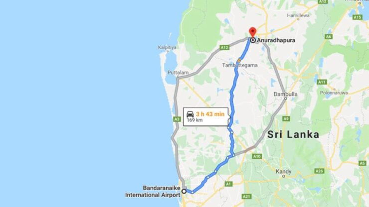 Colombo: CMB Airport to Anuradhapura City Private Transfer - Professional Driver and Comfortable Transfer