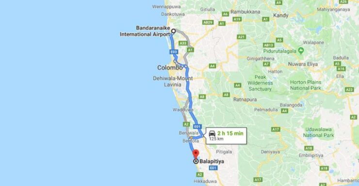 Colombo: CMB Airport to Balapitiya City Private Transfer - Experience