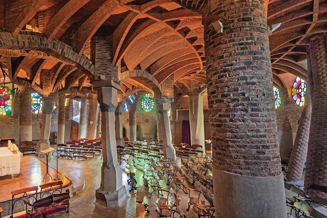 Colonia Güell the Crypt With Audioguide - Architectural Features