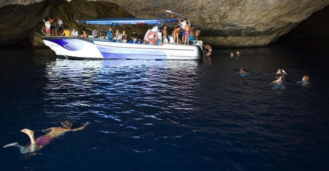 Colonia Sant Jordi: Sunset Boat Tour to Cabrera Island - Itinerary Details
