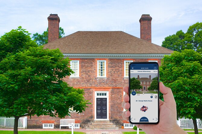 Colonial Williamsburg Self-Guided Audio Walking Tour - Cancellation Policy