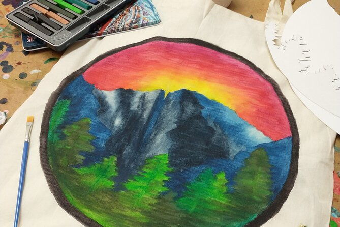 Colorado Inspired Inktense Painted Stocking or Tote Bag Class - Good To Know