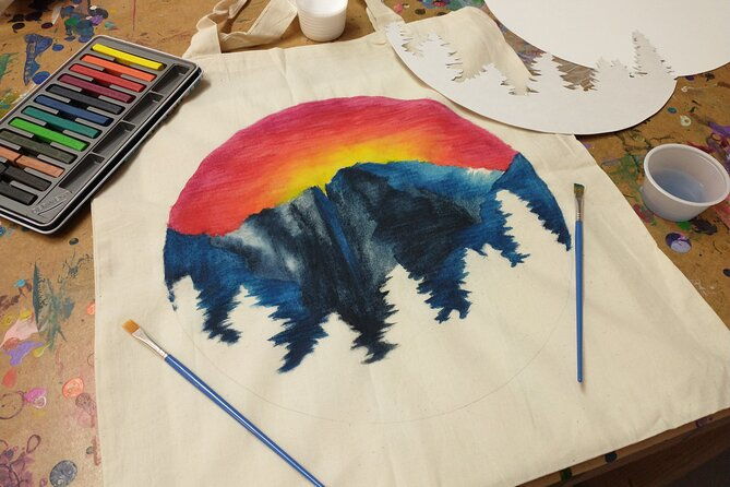 Colorado Inspired Inktense Painted Stocking or Tote Bag Class - The Practicalities