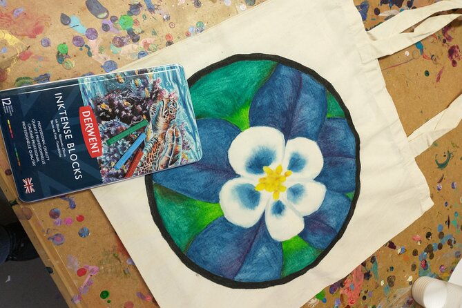 Colorado Inspired Inktense Painted Stocking or Tote Bag Class - Who Will Enjoy This Experience?