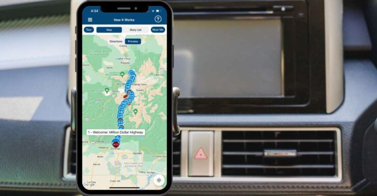 Colorado: Million Dollar Highway Self-Driving Audio Tour - App Features and Benefits