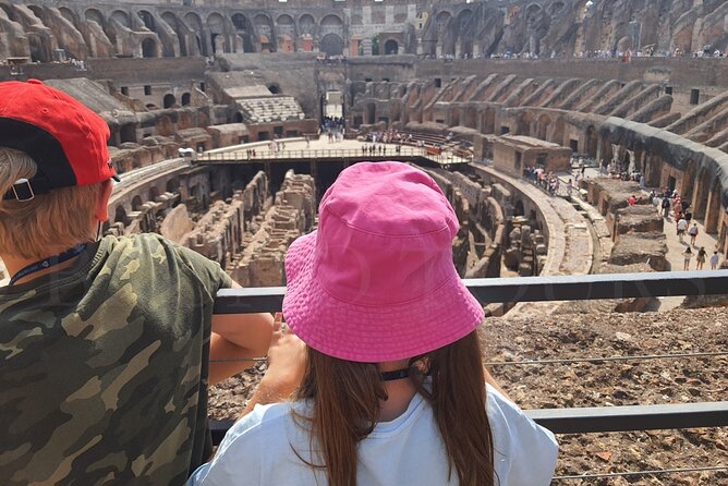 Colosseum and St. Clements Undergrounds Private Tour for Kids & Families - Participant Information