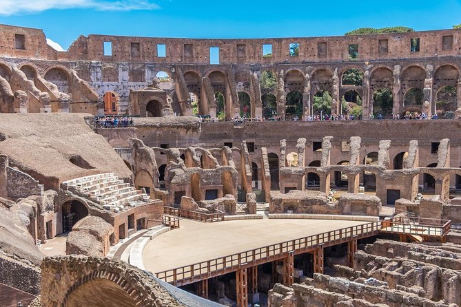 Colosseum Arena Floor Guided Tour & Ancient Rome Access - Booking Information