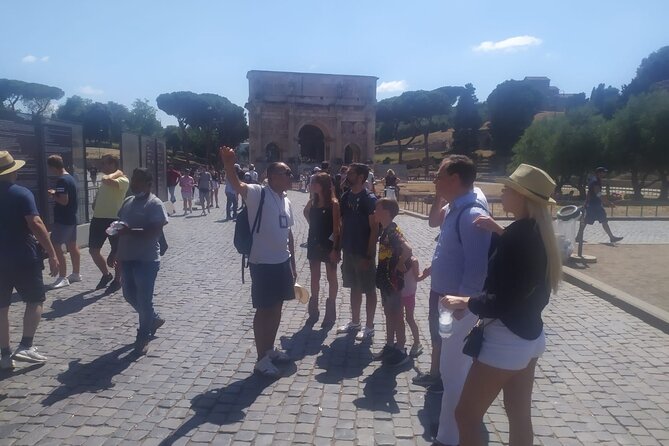 Colosseum Express Semi Private Tour With Ticket to Roman Forum and Palatine Hill - Inclusions
