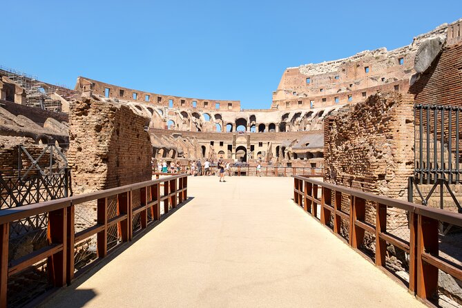 Colosseum Semi-Private Tour With Special Arena Floor Access - Tour Experience