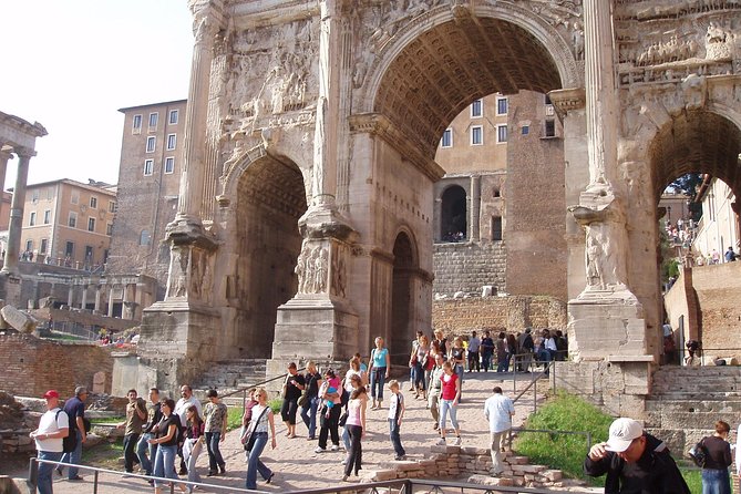 Colosseum Skip-The-Line Tickets With Roman Forum & Cesars Palace - Meeting and Pickup