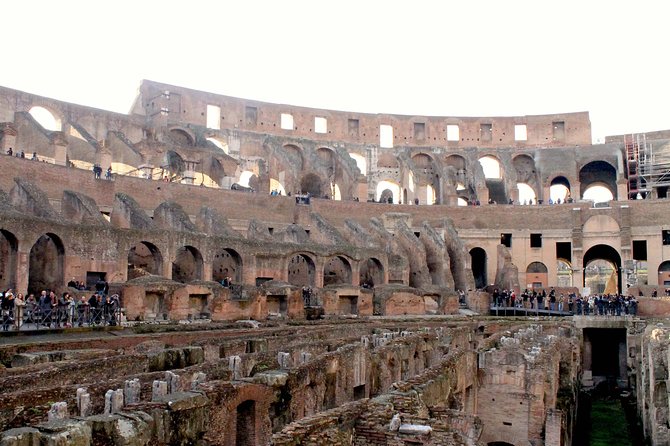 Colosseum Tour With Arena and Underground - Tour Duration and Inclusions