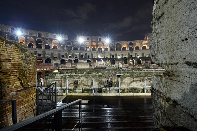 Colosseum Under the Moon: VIP Night Tour With Underground and Arena Access - Pricing and Booking