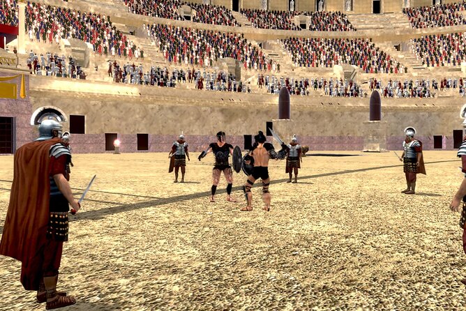 Colosseum Virtual Reality Experience Outside With Audioguide - Background
