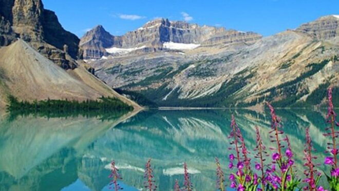 Columbia Icefield,Crowfoot Glacier,Pyeto,Bow&Waterfowl Lakes - Stunning Glacial Landscapes