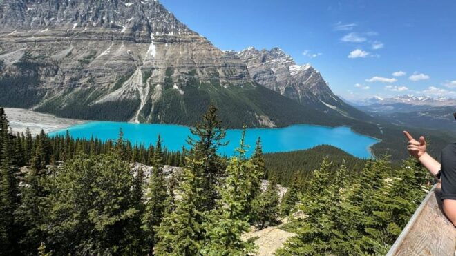 Columbia Icefield,Crowfoot Glacier,Pyeto,Bow&Waterfowl Lakes - Breathtaking Turquoise Waters