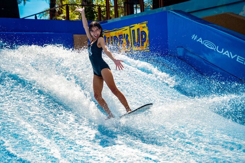 Columbia Pictures Aquaverse Waterpark Ticket in Pattaya - The wave pool is more than a place to cool off