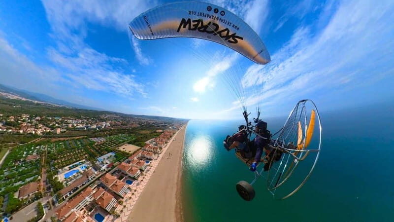 Coma-Ruga: Paramotor flight with photo and video report - Good To Know