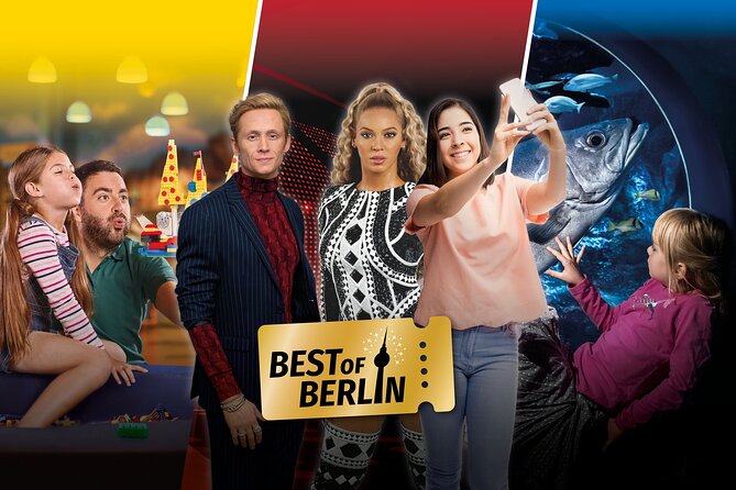 Combi Ticket LEGOLAND Discovery Centre, Madame Tussauds, SEA LIFE - Ticket Options and Prices