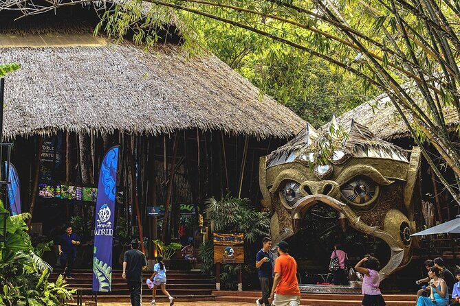 Combine World C Zipline Adventure at Hanuman World - Starting Point and Transportation