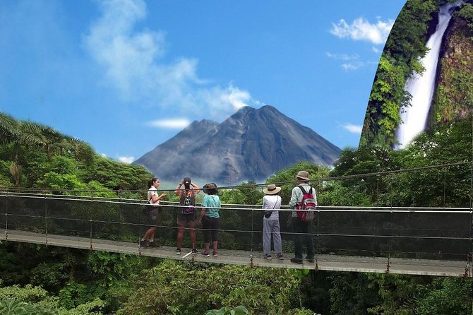 Combined Tour (Hanging Bridges, La Fortuna Waterfall, Arenal Volcano) - Itinerary Overview