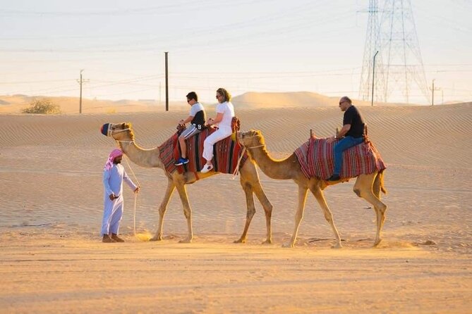 Combo 4 in One(Buggy Ride With Desert Safari BBQ Dinner,Sandboarding,Camel Ride) - Common Questions
