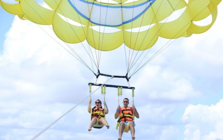 Combo Adventure: Parasailing and Camel Caravan in Maroma - Experience Highlights