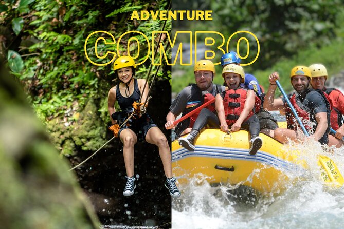 Combo Arenal Rafting and Canyoning Adventure - Tour Highlights