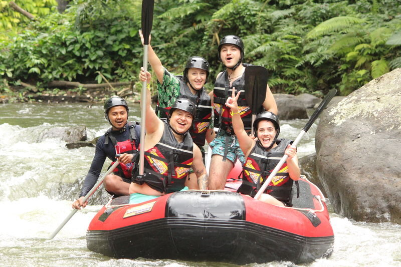Combo ATV and Ayung River Rafting with Lunch - ATV trails: mud, tunnels, and rice fields