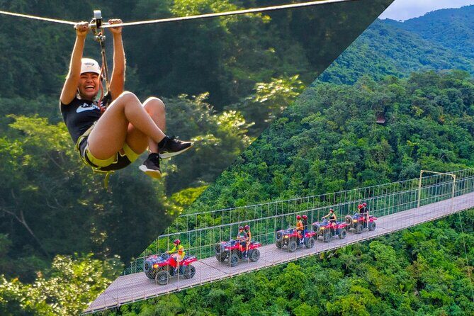 Combo ATV Jorullo Bridge + zip lines + mule ride - Good To Know