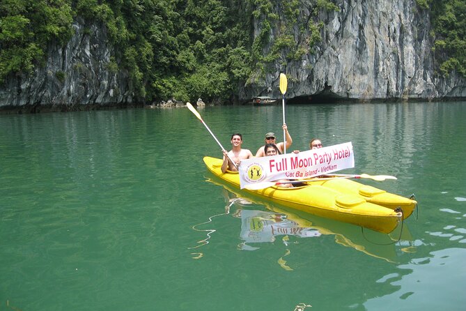 Combo: Bus Ha Noi to Cat Ba 1 Day Boat Trip, La Ha Bay, Ha Long Bay - The Sum Up