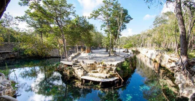 Combo: Cenote Casa Tortuga and Shopping Tour - Booking Information