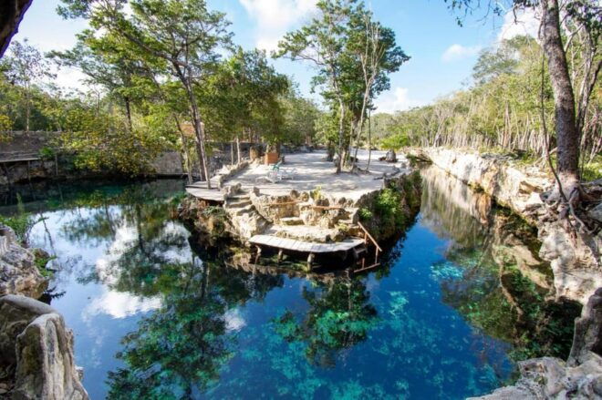 Combo: Cenote Casa Tortuga and Shopping Tour - Hacienda De Oro
