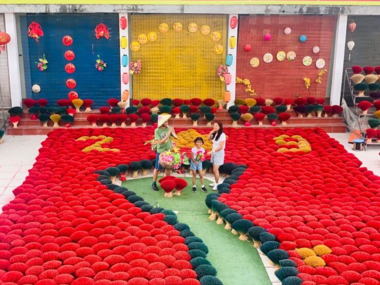 Combo Incense Village,Chuong Conical Hat,Ha Thai Lacquer Art - Activity Details