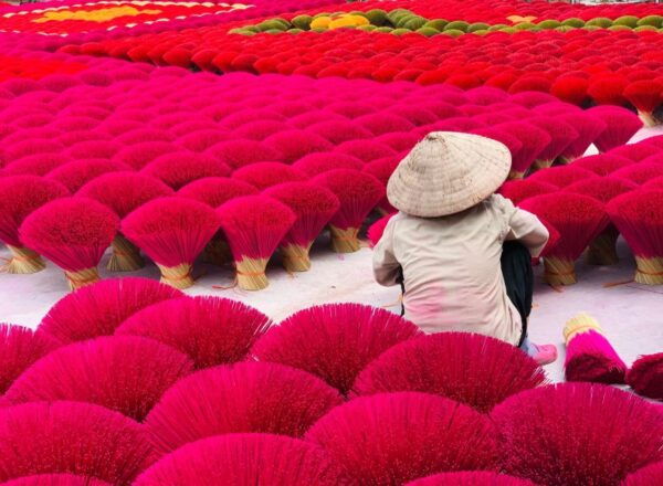 Combo Incense Village,Chuong Conical Hat,Ha Thai Lacquer Art - The Sum Up