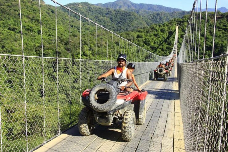 Combo Jorullo Bridge on RZR or ATV + Zipline -Prto Vallarta - Adventure Highlights