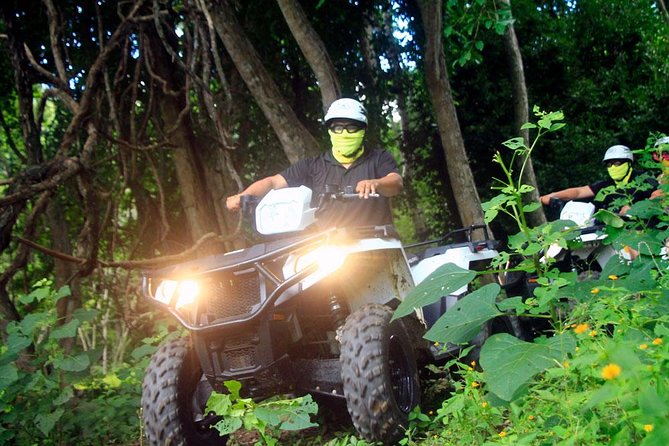 Combo - Jungle ATV Tour (Ride Tandem on ATV) Jungle Hike Tour for Two - Inclusions