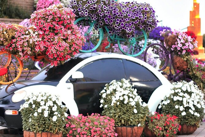 Combo Miracle Garden and Dhow Cruise Marina Dinner With Transfer - Date and Travelers