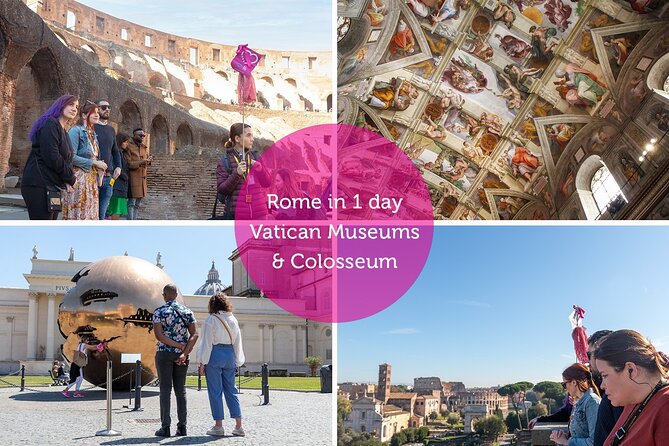 Combo Saver - Rome in 1 Day: Skip-The-Line Vatican & Colosseum - Tour Overview