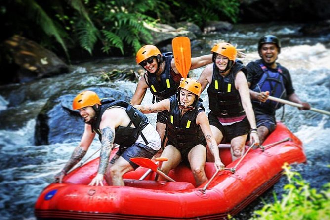 Combo Whitewater Rafting Full Trek Single ATV Ride in Ubud Bali - Whitewater Rafting Experience