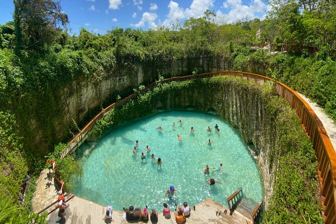 COMBO: Zip Line, Cenote Blue Lagoon, Jungle River &Waterfall Pool - Meeting and Pickup Information