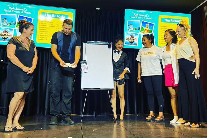 Comedy Magic & Mentalism Show - Lamai, Koh Samui - Assistance and Support
